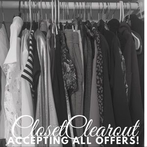 CLOSET CLEAROUT!